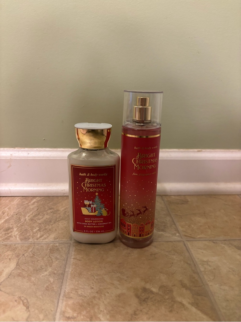 Unopened Bright Christmas Morning Bath and Body Works